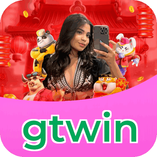 Interface do aplicativo gtwin mostrando jogos disponíveis no iOS e Android
